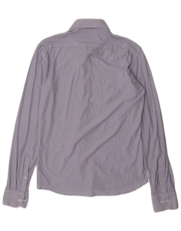 Koszula męska RRD IT 48 Small Blue Poliamid