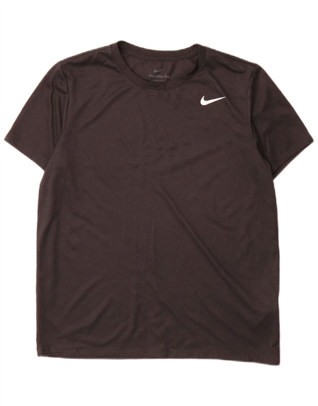 Damska koszulka Nike Dri Fit Top, średnia, czarna, poliestrowa, sportowa