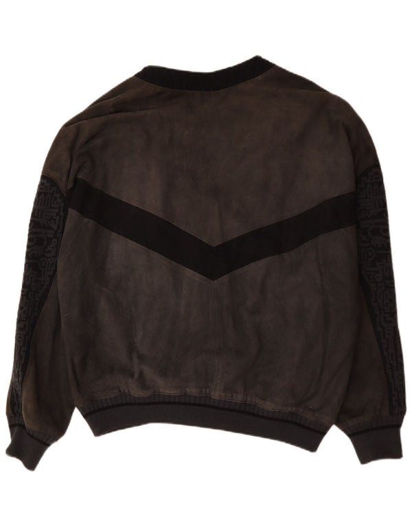 Męska zamszowa kurtka bomber Torras IT 54 2XL szara