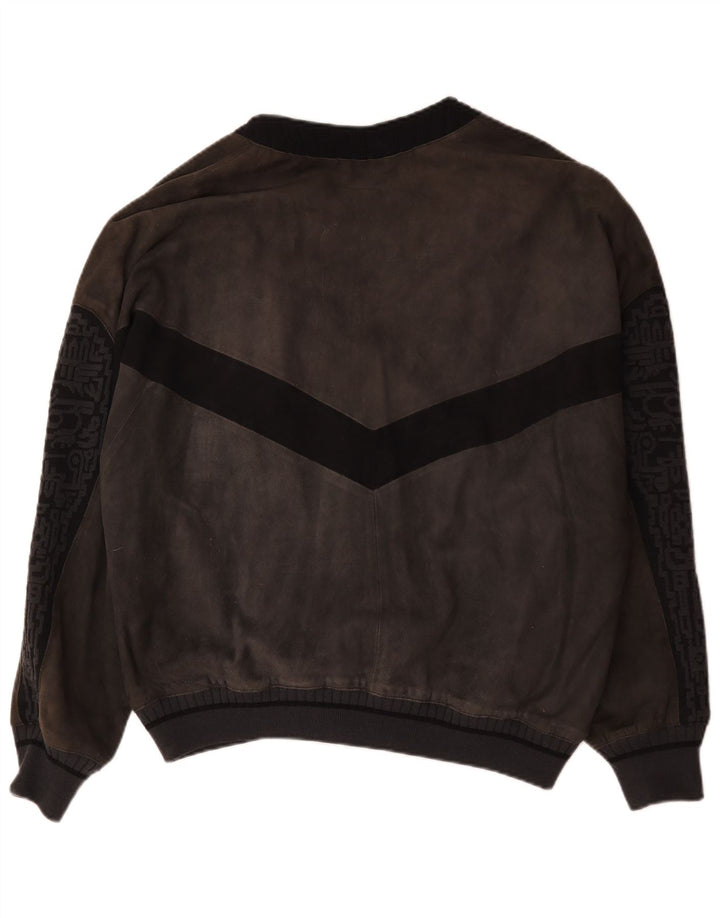 Męska zamszowa kurtka bomber Torras IT 54 2XL szara