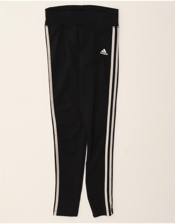 Legginsy damskie Adidas UK 4/6 XS, czarny poliester