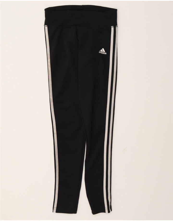 Legginsy damskie Adidas UK 4/6 XS, czarny poliester