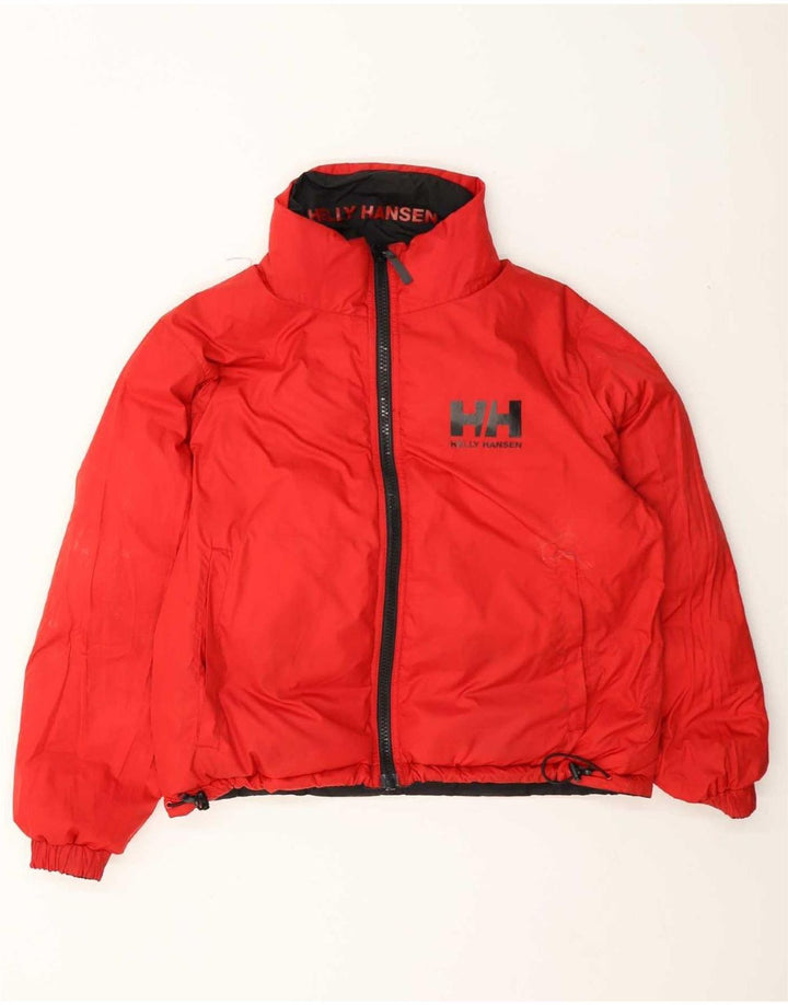 Damska kurtka oversize Helly Hansen z wyściełaną grafiką UK 10, mała czarna