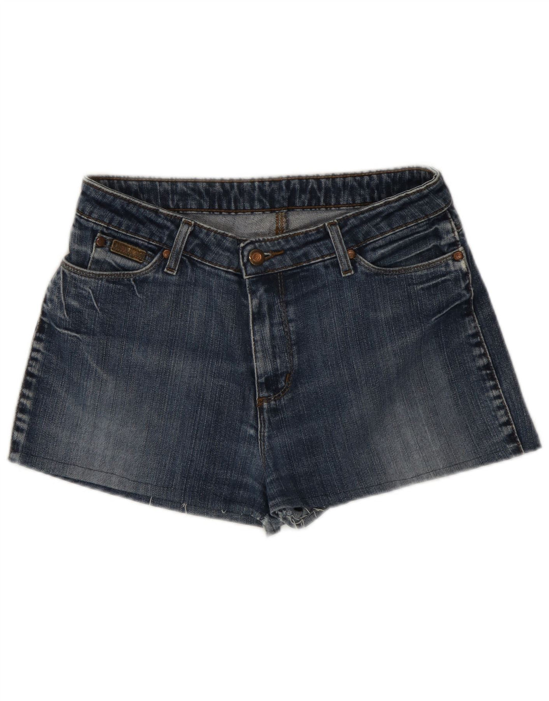 Damskie spodnie jeansowe Wrangler W32, duże, niebieskie, bawełniane