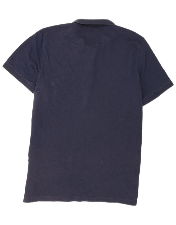 Crew Clothing Męska koszulka polo z krótkim rękawem XL, granatowa, bawełniana
