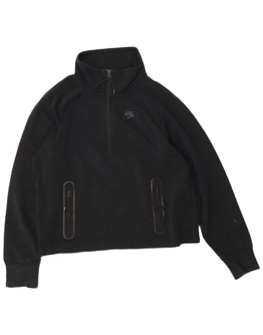 Damska bluza dresowa Nike Oversize z zamkiem błyskawicznym UK 10, mała czarna