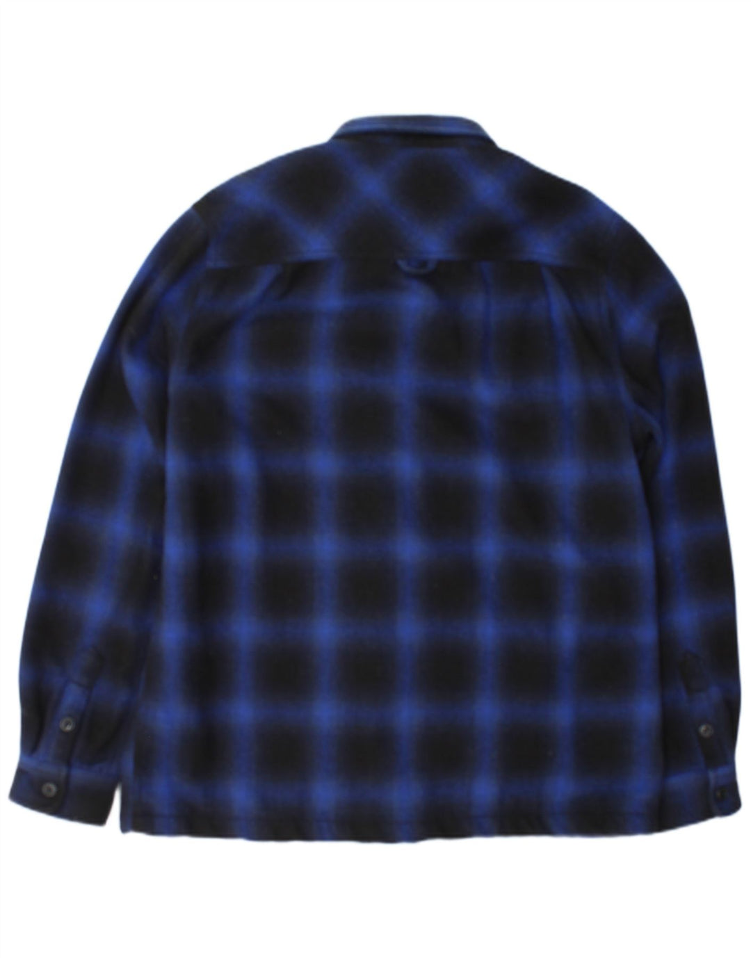 Męska koszula flanelowa Superdry Lumberjack XL, granatowa, poliester w kratkę