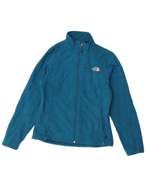 Damska kurtka dresowa The North Face UK 16, duża niebieska w kwiaty