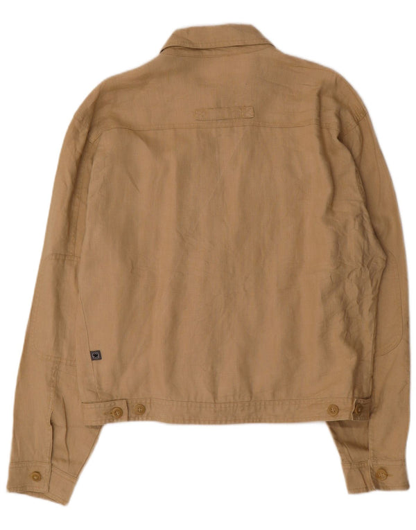 Damska kurtka użytkowa Pal Zileri IT 52 2XL beżowa, lniana