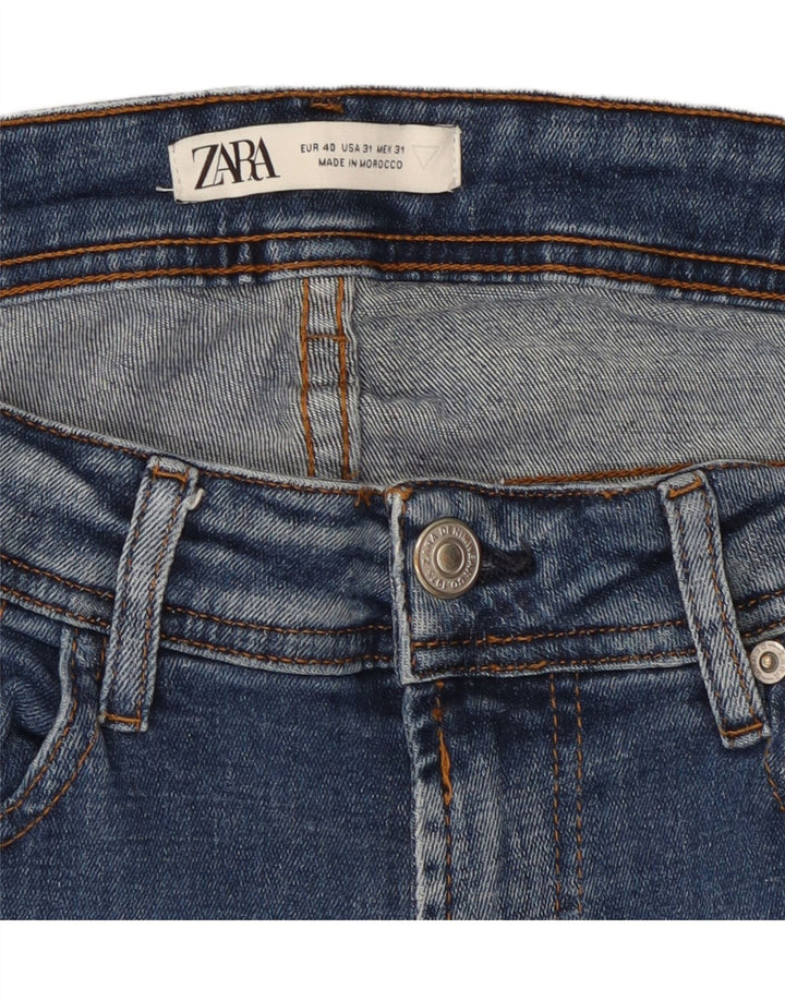 Męskie jeansy obcisłe Zara EU 40 Medium W31 L30 Niebieskie