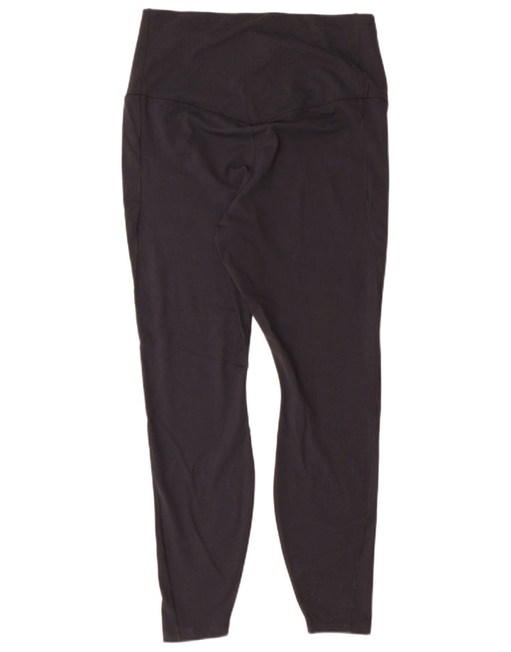 Damskie legginsy NIKE Dri Fit UK 18 XL, czarny nylon