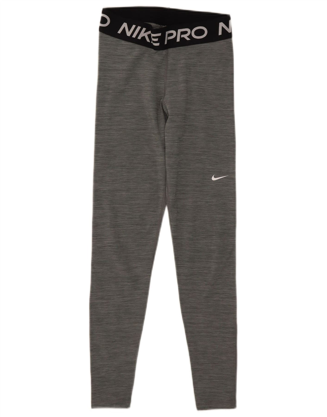 Damskie legginsy Nike Dri Fit Graphic UK 8, małe, szare nakrapiane