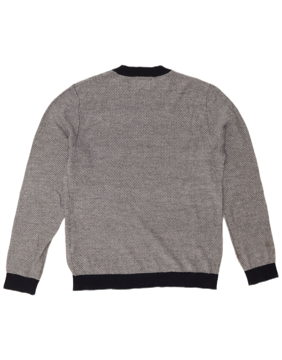 JACK & JONES Męski sweter z okrągłym dekoltem, duży, szary, akrylowy