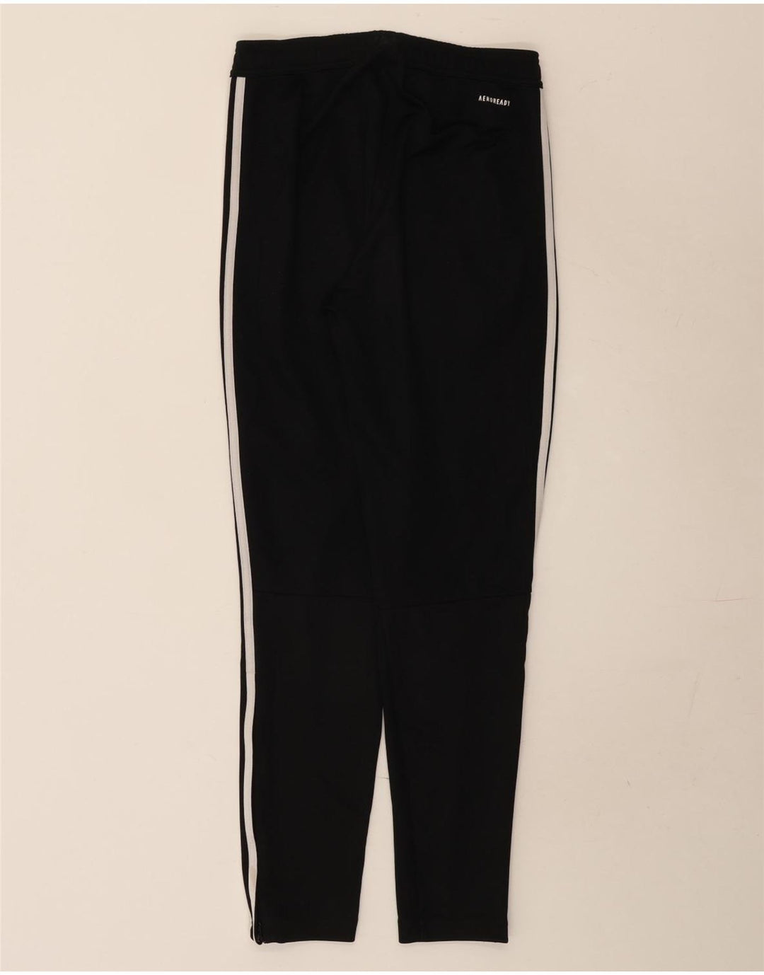 Męskie spodnie dresowe Adidas Aeroready, małe, czarne, poliestrowe