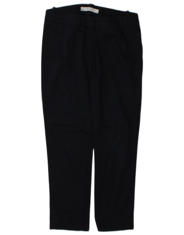 Spodnie damskie Zara Slim Chino EU 38 Small W28 L26 Granatowe