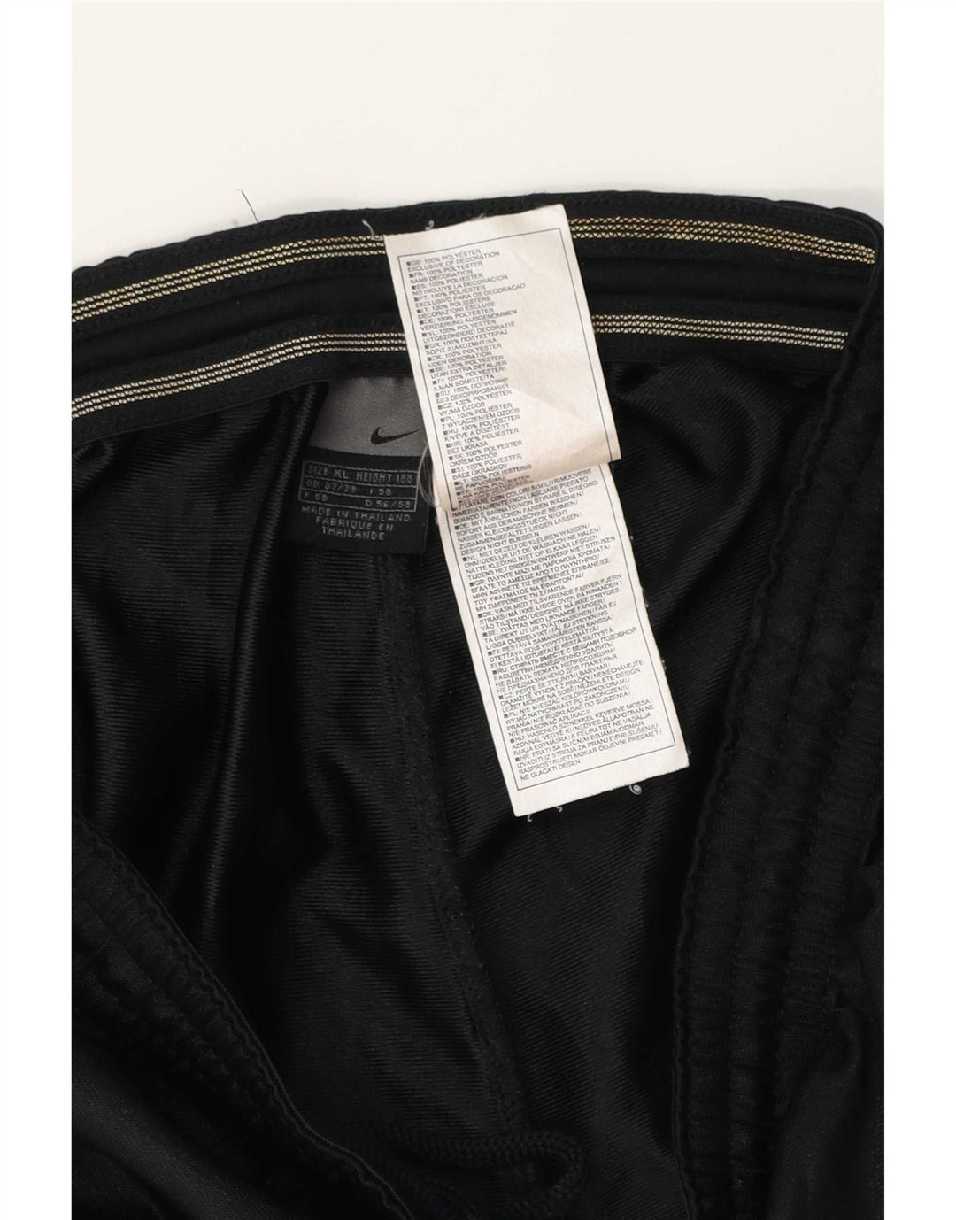 Męskie spodenki sportowe Nike XL, czarne, poliestrowe