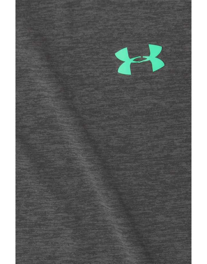 Męski T-shirt UNDER ARMOUR, duży, szary, nakrapiany