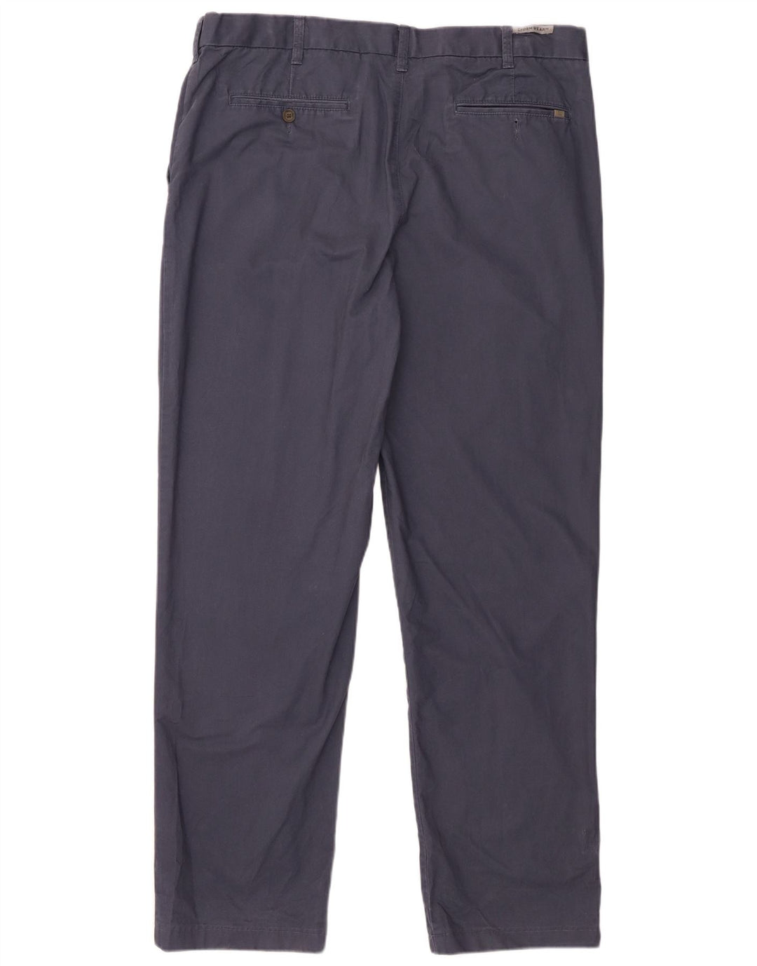 Męskie spodnie typu chino Regular Marks & Spencer W40 L32, niebieska bawełna