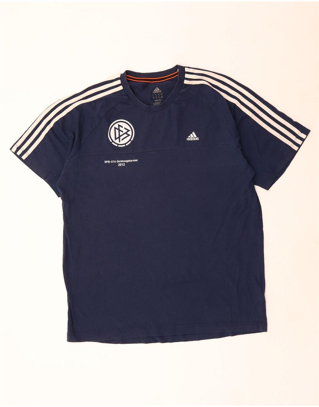 Adidas Męska koszulka Climalite Graphic Top XL Granatowy poliester