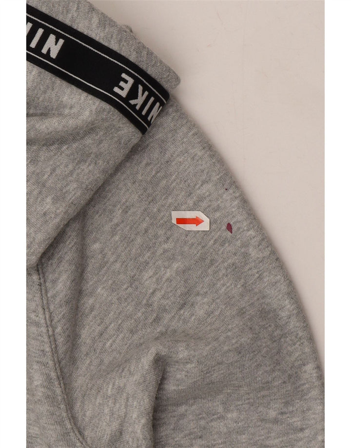 NIKE Mens Graphic Hoodie Jumper Small Grey Cotton Vintage Nike and Second-Hand Nike from Messina Hembry 