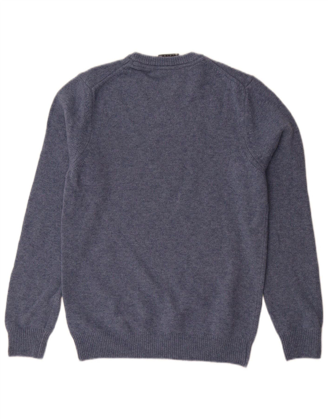 Lyle & Scott Męski sweter z okrągłym dekoltem XS, niebieska wełna
