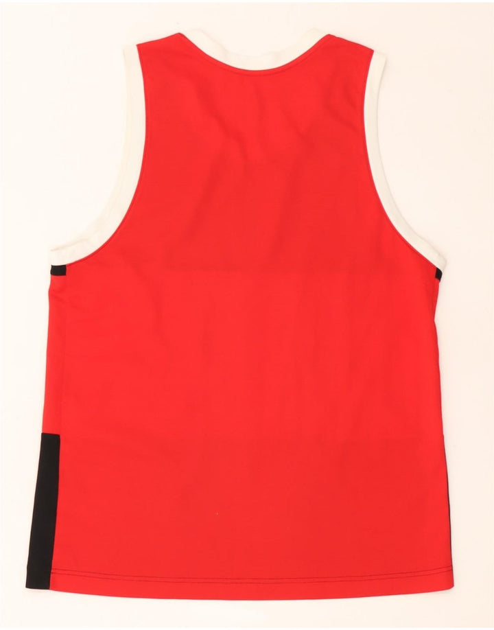 Męska kamizelka Nike Dri Fit z grafiką, duża, czarna, z blokami kolorów