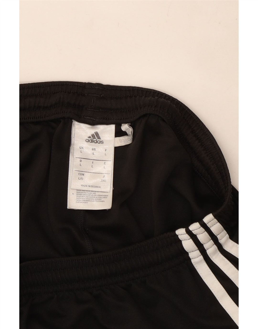 Męskie spodenki sportowe Adidas Climalite, duże, czarne, poliestrowe