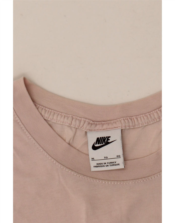 Męska koszulka T-shirt NIKE XL, różowa