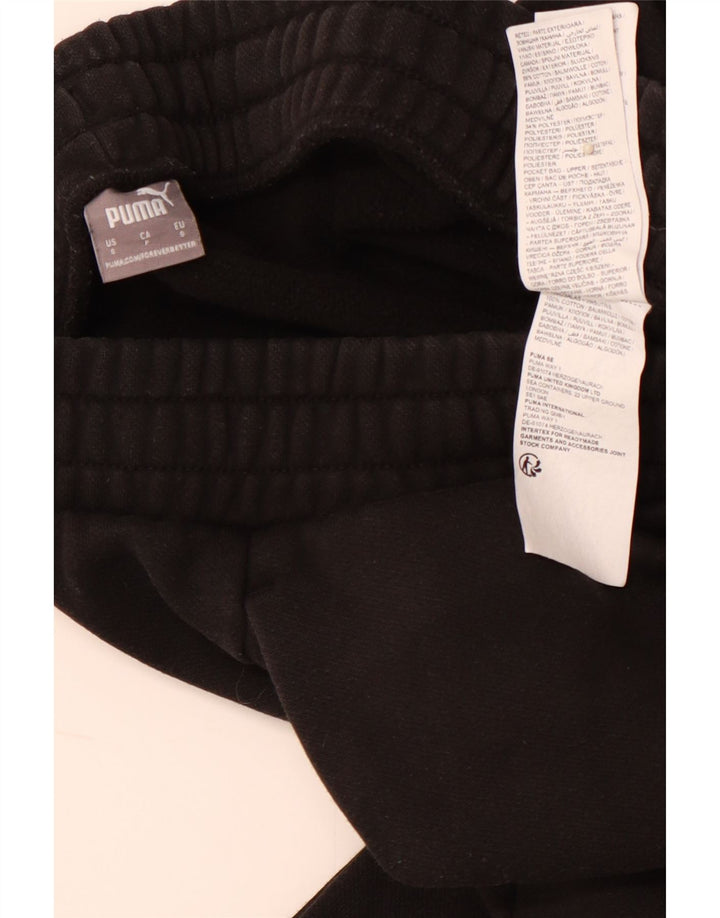 Męskie spodnie dresowe PUMA, małe, czarne, bawełniane