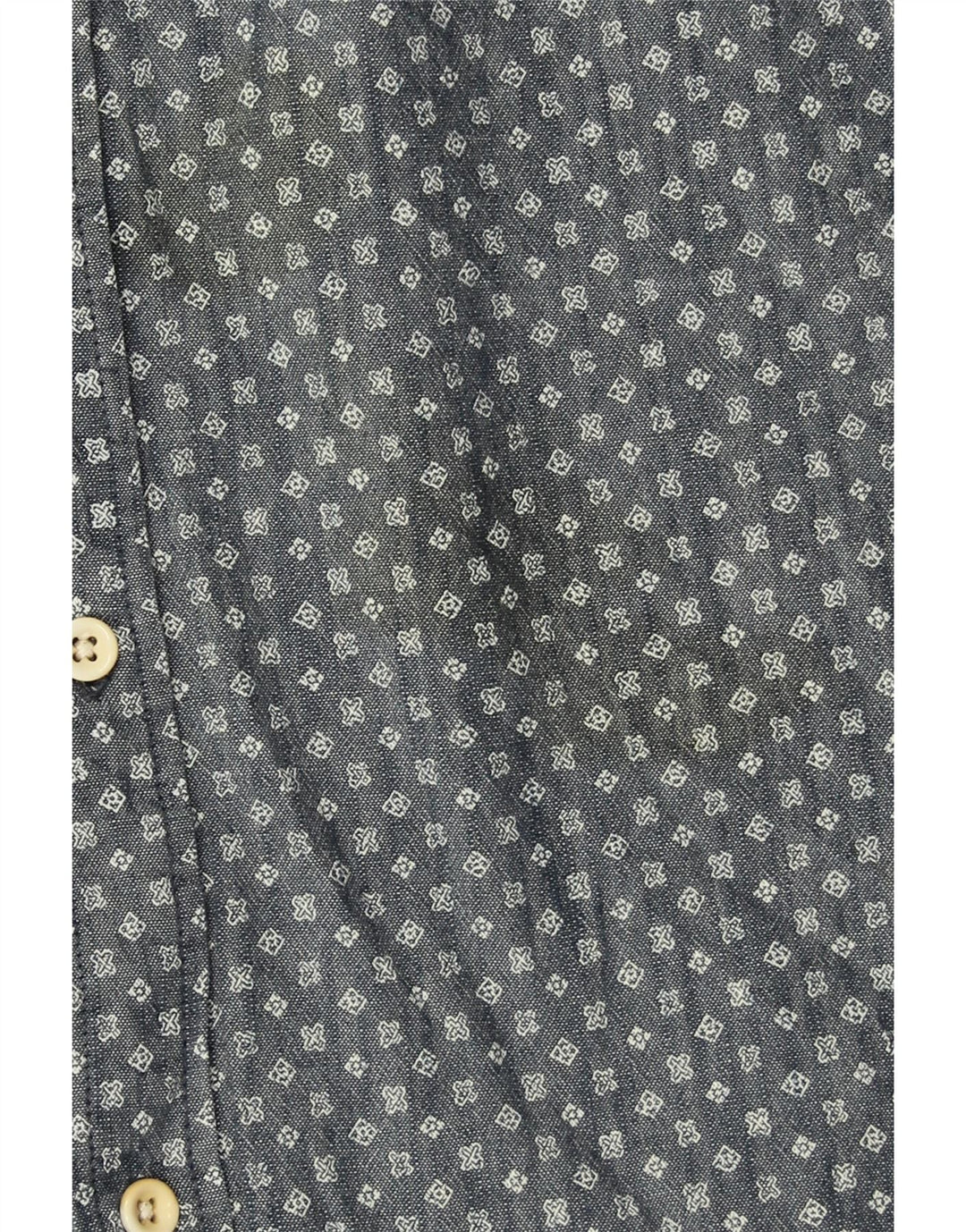 Nowoczesna koszula męska QUIKSILVER XL, bawełniana w granatowe cętki