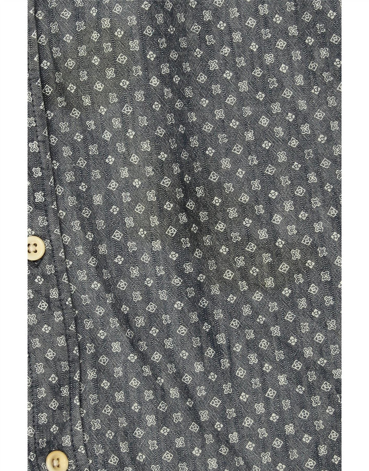 Nowoczesna koszula męska QUIKSILVER XL, bawełniana w granatowe cętki