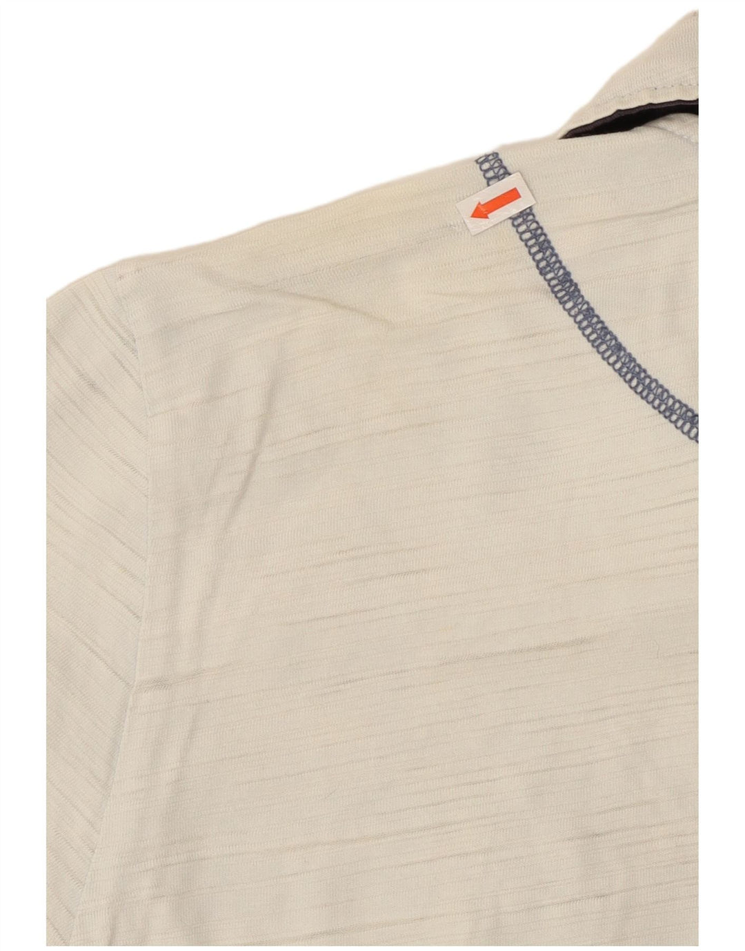 Męska koszulka polo Lotto z grafiką 2XL, biała, bawełniana w bloki kolorów