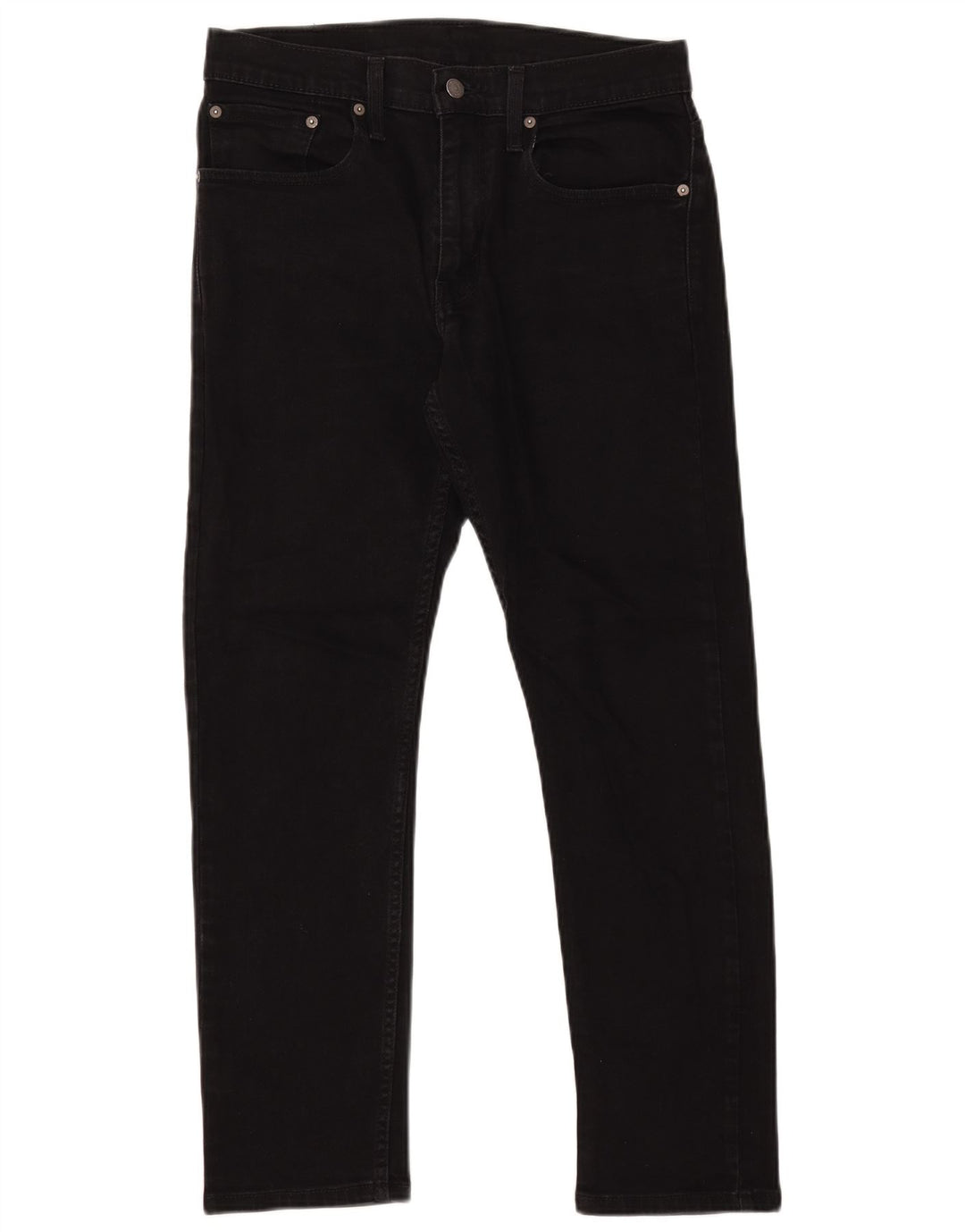 Męskie jeansy Levi's 502 Tapered W31 L27 Czarna bawełna