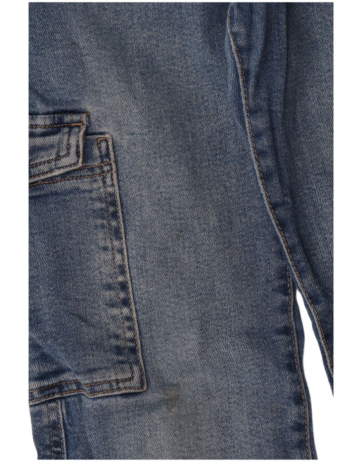 Dżinsy dziewczęce Cargo Bootcut Zara 9-10 lat W26 L25 Niebieskie