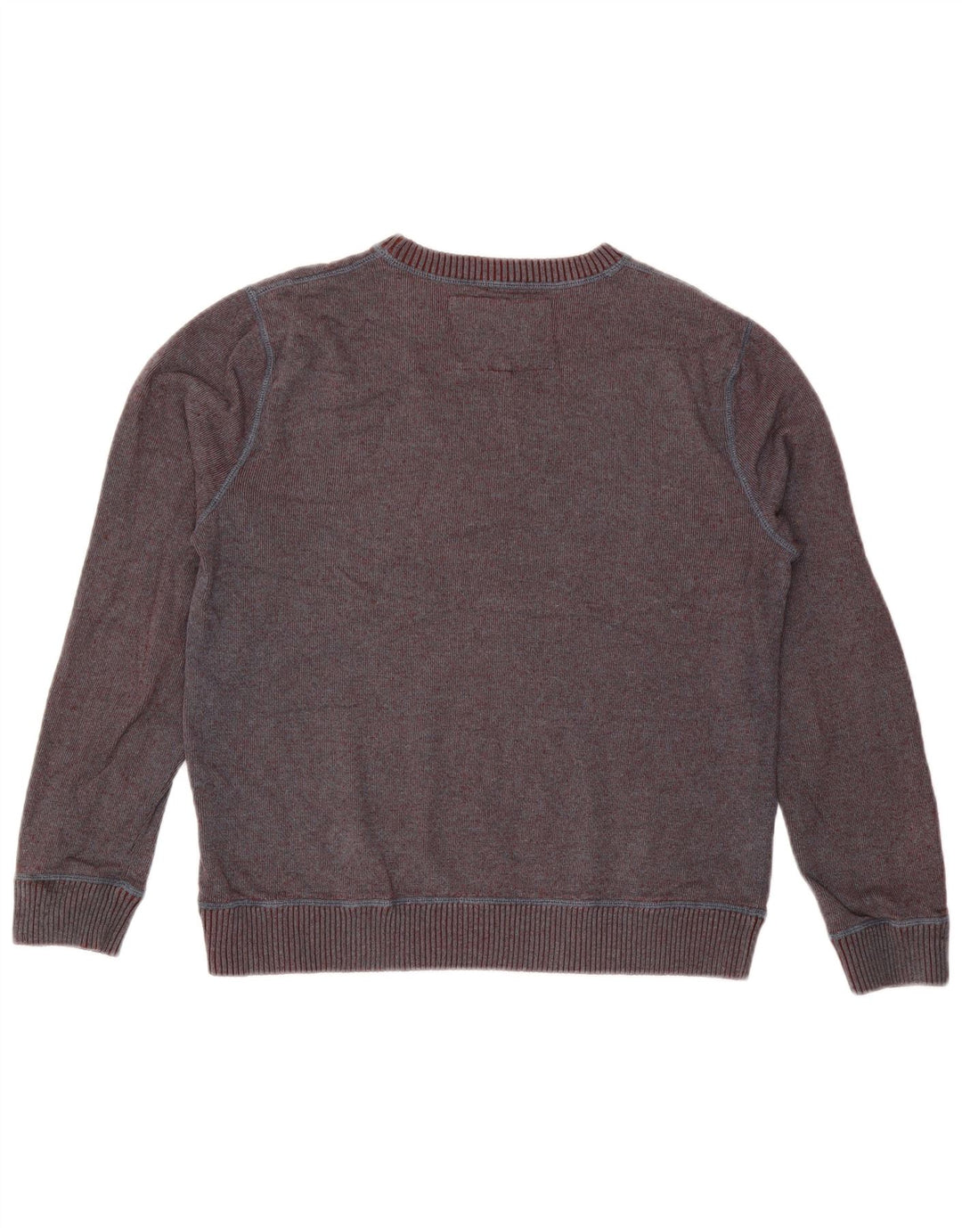 Męska bluza dresowa Quiksilver, średnia bordowa bawełna