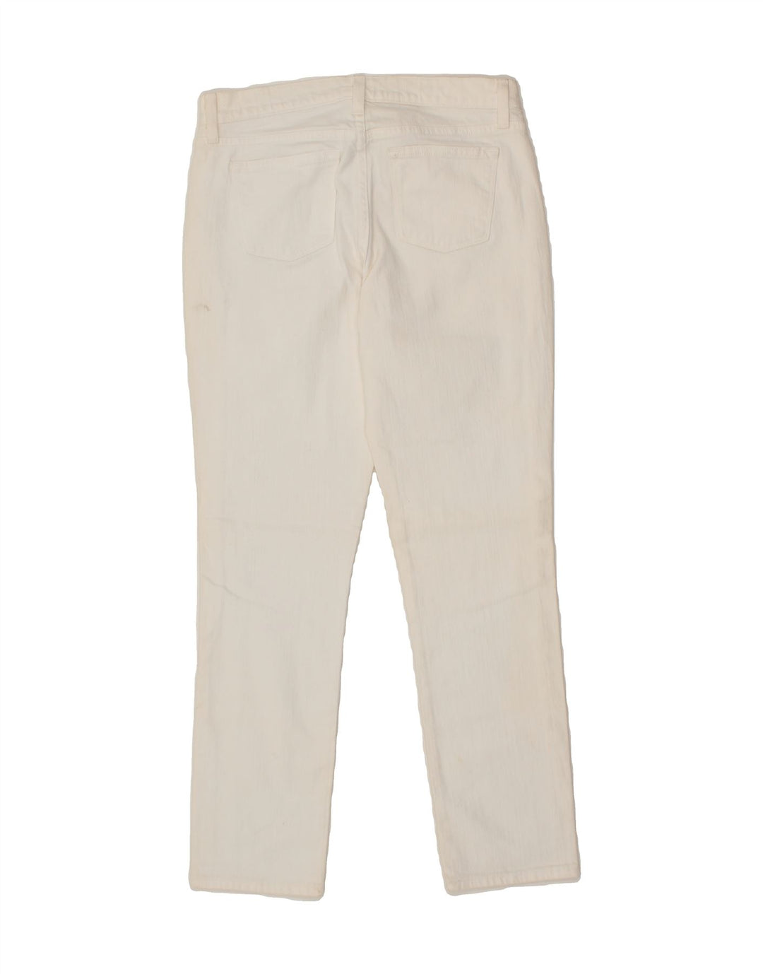 J. CREW Womens Broken In Slim Jeans W27 L28 White Cotton Vintage J. Crew and Second-Hand J. Crew from Messina Hembry 