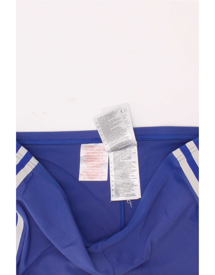Spodenki sportowe Adidas dziewczęce 15-16 lat, niebieskie, poliestrowe