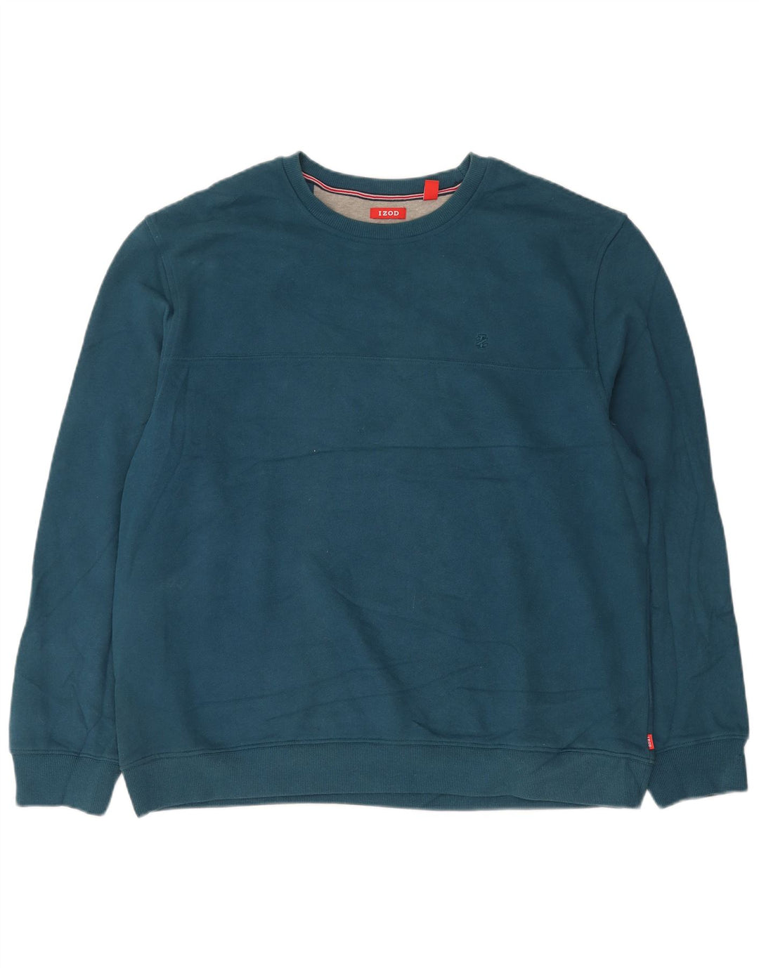 IZOD Męski sweter bluzowy XL, zielony, bawełniany