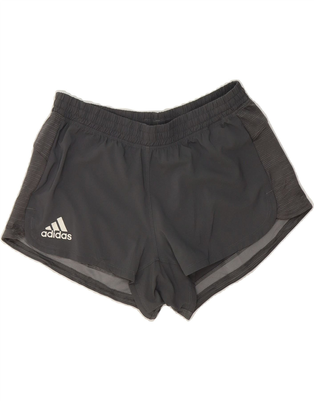 NIKE Womens Sport Shorts UK 12/14 Medium  Grey Polyester Vintage Nike and Second-Hand Nike from Messina Hembry 
