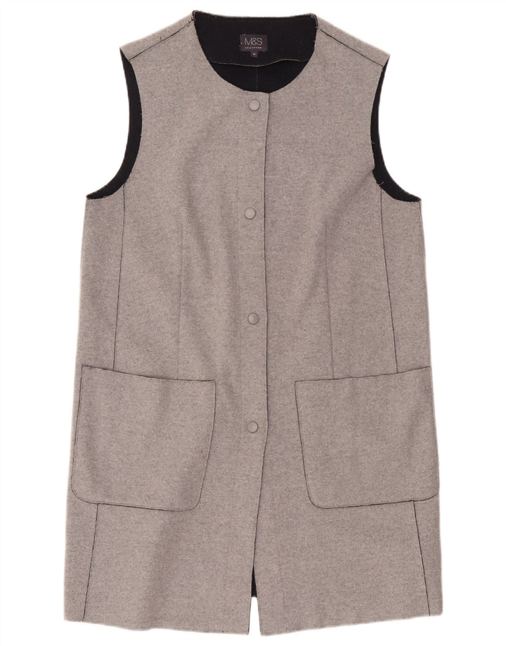 Sweter damski Marks & Spencer Longline Cardigan UK 14, średni szary