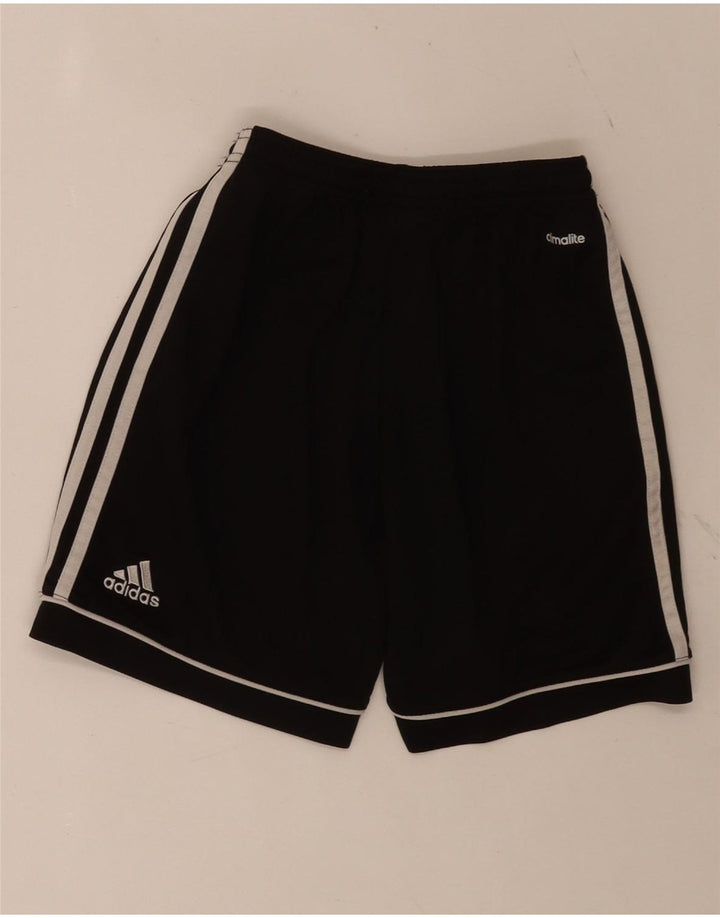 Adidas Chłopięce Spodenki Sportowe Climalite 11-12 Lat Czarny Poliester