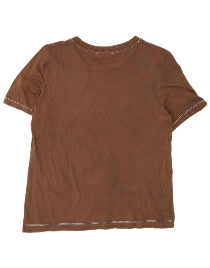 T-shirt damski Zara Top UK 10 Small Brown