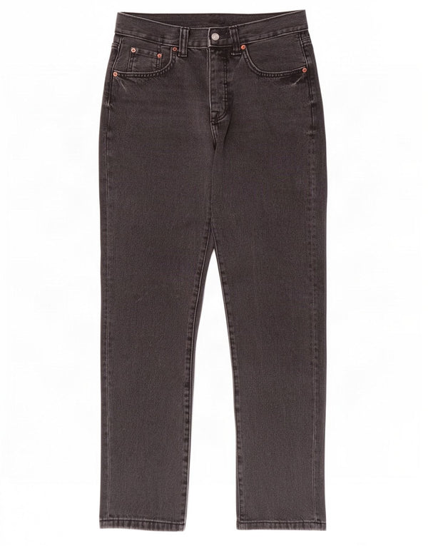 Męskie jeansy slim fit Zara z wysokim stanem EU 38 Small W30 L30 czarne