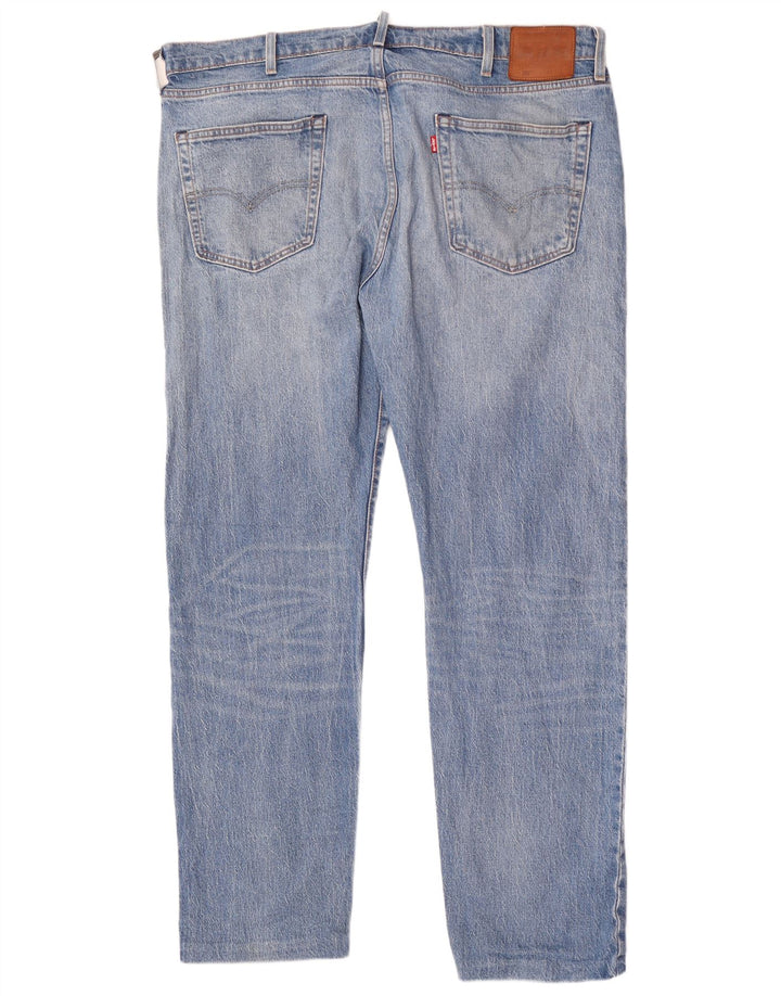Męskie jeansy Levi's 502 Tapered W40 L33 Niebieskie bawełniane