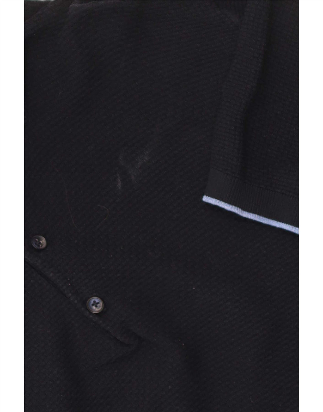 Męska koszulka polo Massimo Dutti, duża, granatowa, bawełniana