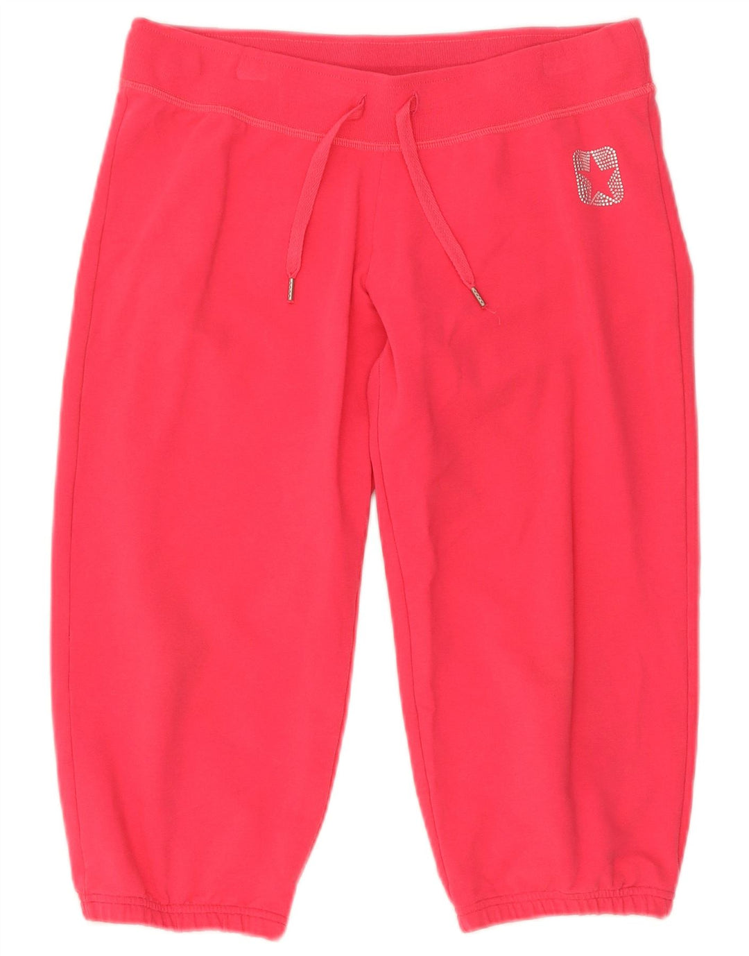 Damskie spodenki sportowe Converse Bermudy UK 12 Średnioróżowe bawełniane