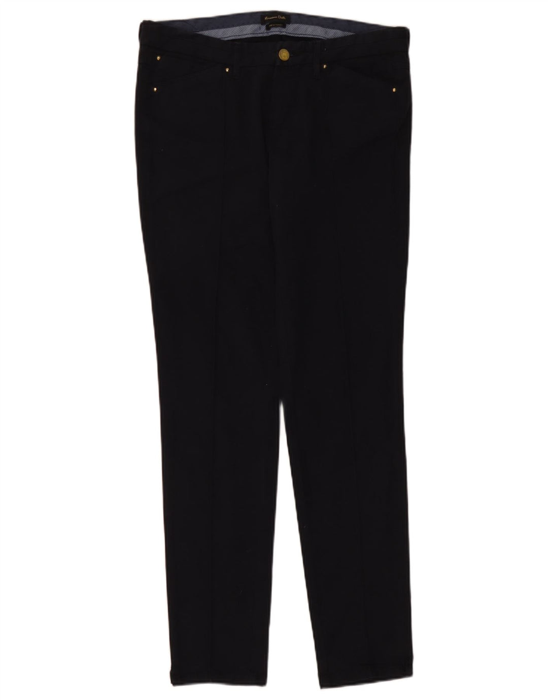 Spodnie damskie Massimo Dutti Slim Chino EU 40 Medium W30 L31 Granatowe