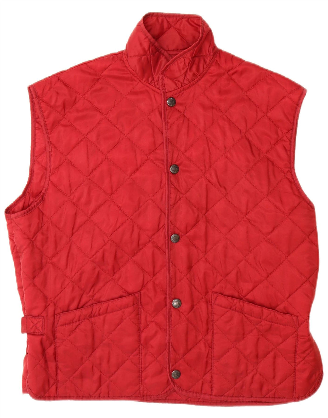 Męska pikowana kamizelka VINTAGE UK 38 Medium Red