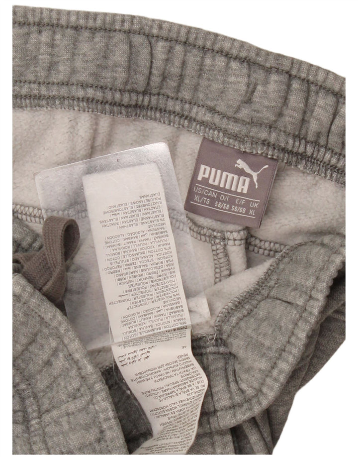 Męskie spodnie dresowe Puma Joggers XL Szare plamki bawełniane