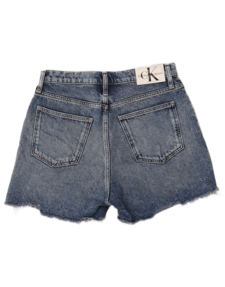 Damskie spodnie dżinsowe Calvin Klein w trudnej sytuacji W28 Średni niebieski bawełniany
